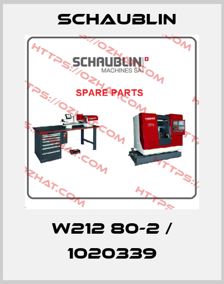 W212 80-2 / 1020339 Schaublin
