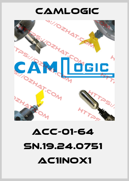 ACC-01-64  SN.19.24.0751  AC1INOX1 Camlogic
