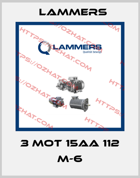 3 Mot 15AA 112 M-6 Lammers