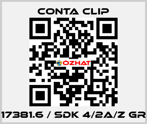 17381.6 / SDK 4/2A/Z GR Conta Clip