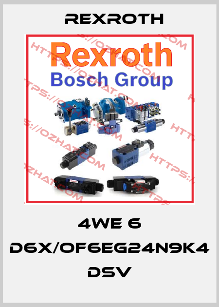 4WE 6 D6X/OF6EG24N9K4 DSV Rexroth