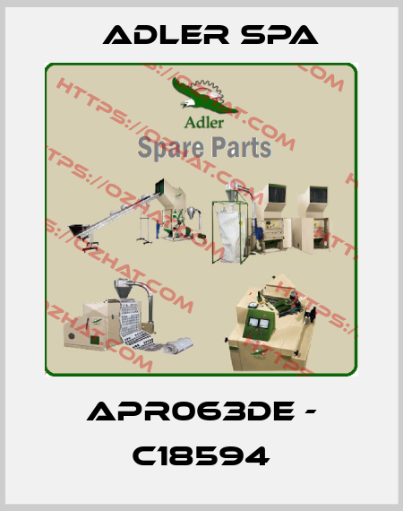 APR063DE - C18594 Adler Spa