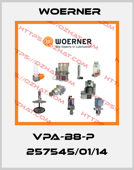 VPA-B8-P   257545/01/14 Woerner