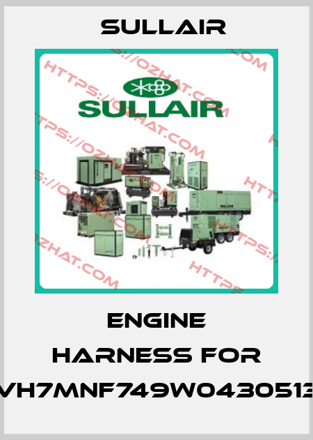 engine harness for VH7MNF749W0430513 Sullair