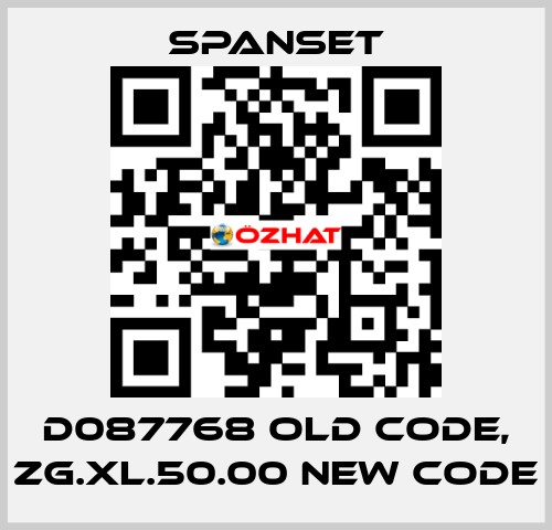D087768 old code, ZG.XL.50.00 new code SpanSet