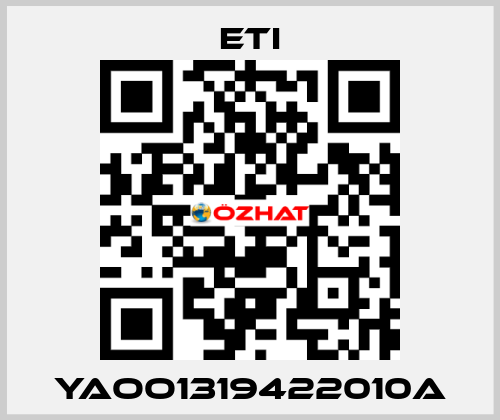 YAOO1319422010A Eti