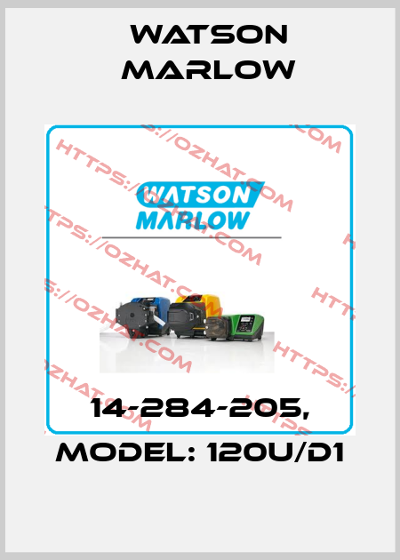 14-284-205, model: 120U/D1 Watson Marlow