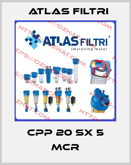 CPP 20 SX 5 mcr Atlas Filtri