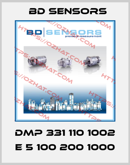 DMP 331 110 1002 E 5 100 200 1000 Bd Sensors