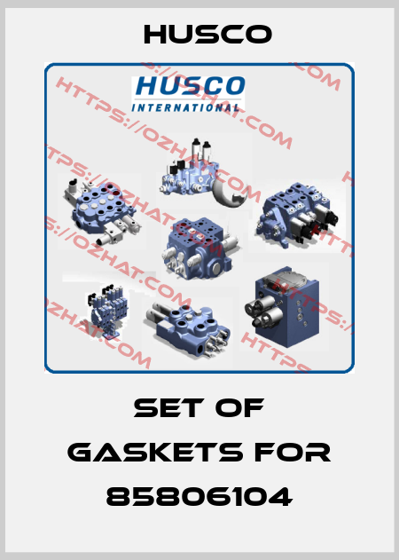 set of gaskets for 85806104 Husco