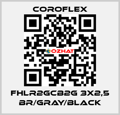 FHLR2GCB2G 3x2,5 Br/Gray/Black COROFLEX