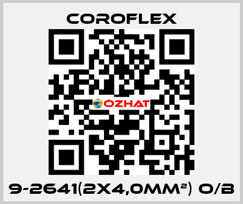 9-2641(2X4,0mm²) O/B COROFLEX