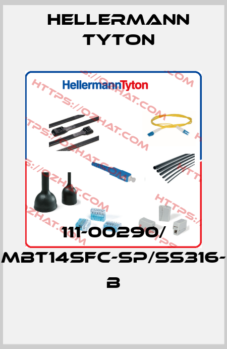111-00290/ MBT14SFC-SP/SS316- B Hellermann Tyton