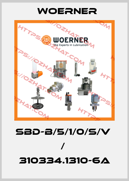 SBD-B/5/1/0/S/V  /  310334.1310-6A Woerner