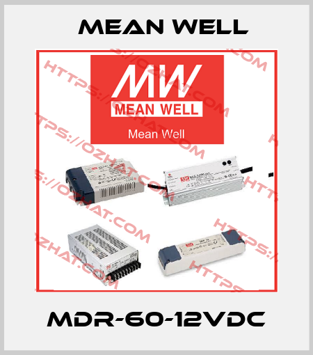 MDR-60-12VDC Mean Well