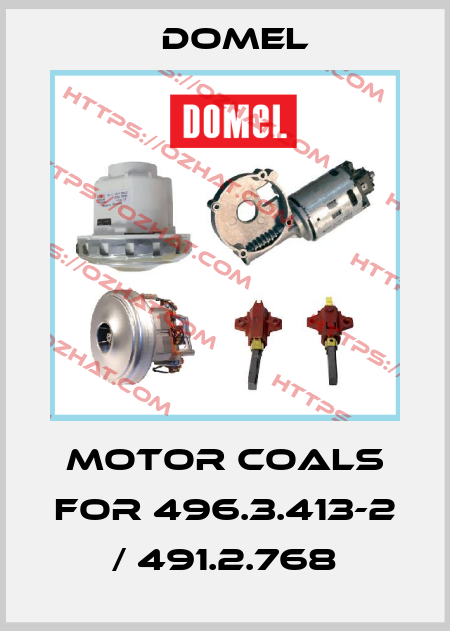 motor coals for 496.3.413-2 / 491.2.768 Domel