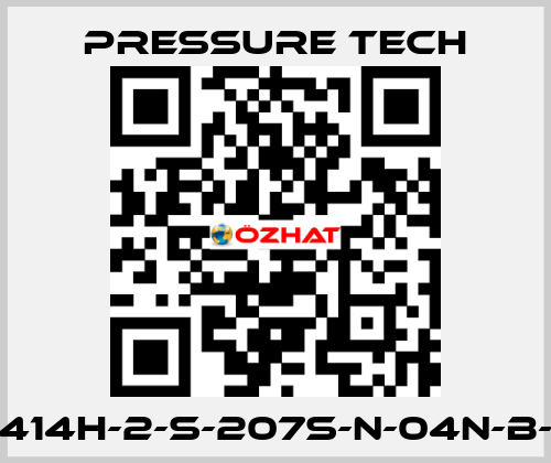 MF414H-2-S-207S-N-04N-B-SV Pressure Tech