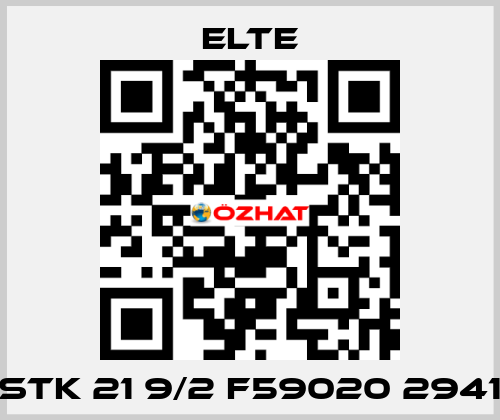 STK 21 9/2 F59020 2941 Elte