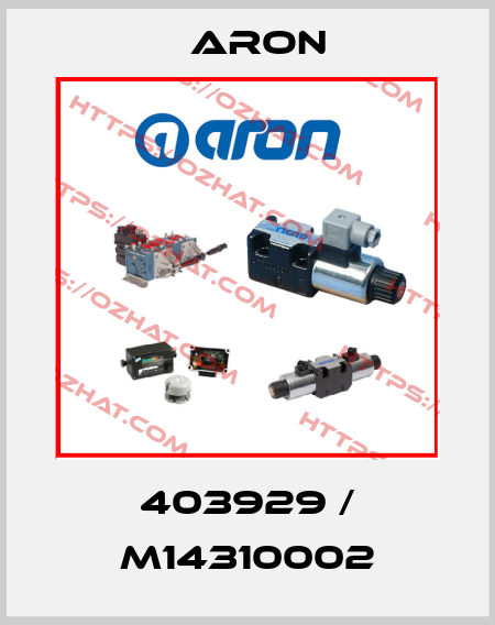 403929 / M14310002 Aron
