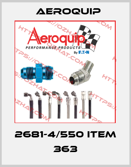 2681-4/550 ITEM 363 Aeroquip