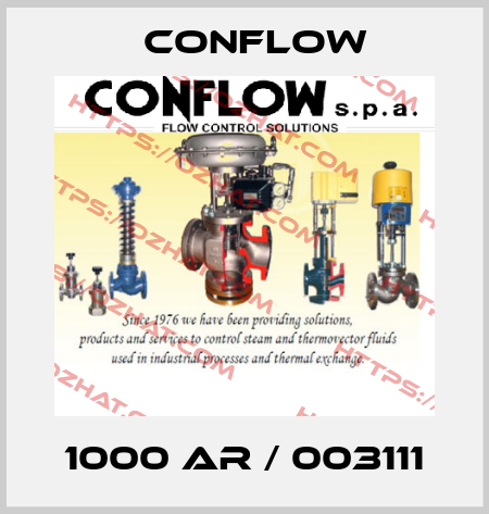 1000 AR / 003111 CONFLOW