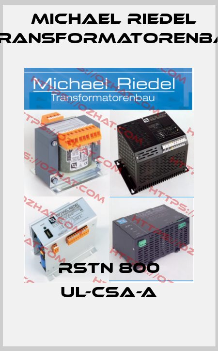 RSTN 800 UL-CSA-A Michael Riedel Transformatorenbau