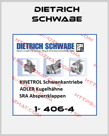 1- 406-4 Dietrich Schwabe