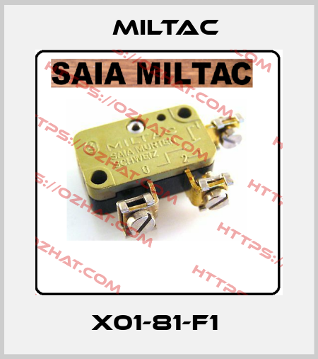 X01-81-F1  Miltac