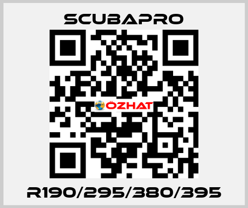 R190/295/380/395 Scubapro