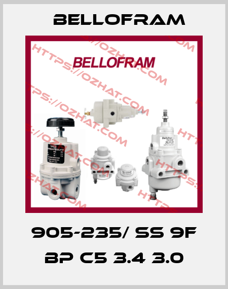 905-235/ SS 9F BP C5 3.4 3.0 Bellofram