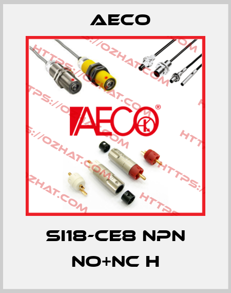 SI18-CE8 NPN NO+NC H Aeco