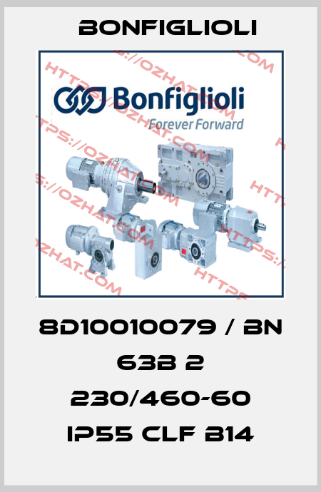 8D10010079 / BN 63B 2 230/460-60 IP55 CLF B14 Bonfiglioli