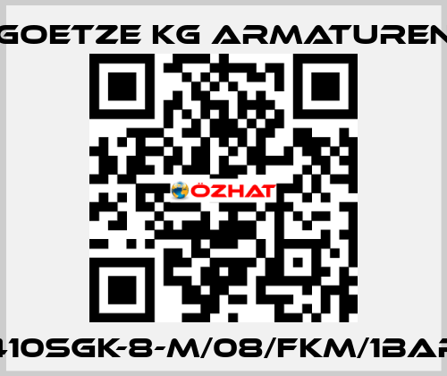410sGK-8-m/08/FKM/1bar Goetze KG Armaturen