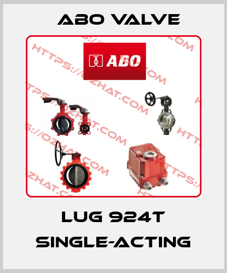 LUG 924T single-acting ABO Valve