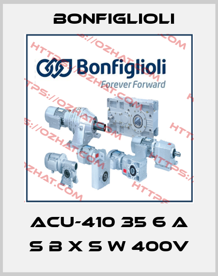 ACU-410 35 6 A S B X S W 400V Bonfiglioli