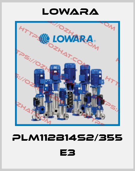 PLM112B14S2/355 E3 Lowara