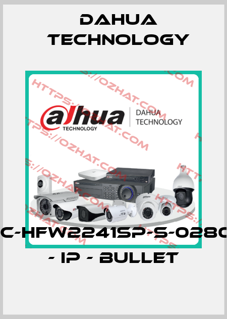 IPC-HFW2241SP-S-0280B - IP - Bullet Dahua Technology