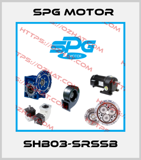 SHB03-SRSSB Spg Motor
