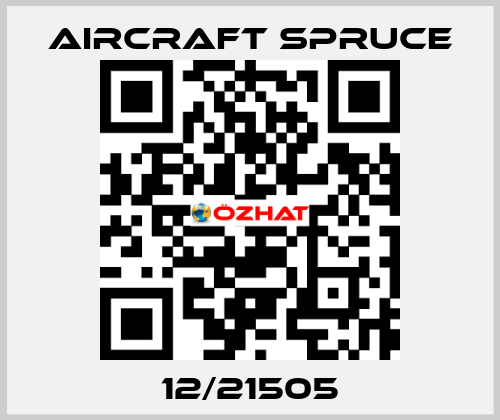 12/21505 Aircraft Spruce