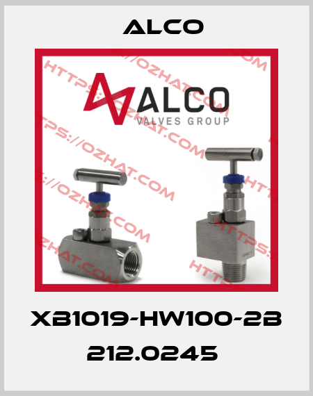 XB1019-HW100-2B  212.0245  Alco