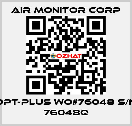 DPT-plus WO#76048 S/N 76048Q AIR MONITOR CORP