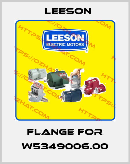 Flange for W5349006.00 Leeson