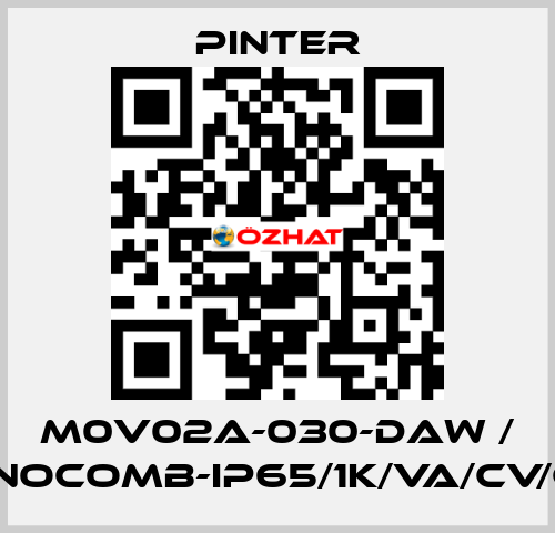 M0V02A-030-DAW / MANOCOMB-IP65/1K/VA/CV/G1/2 Pinter