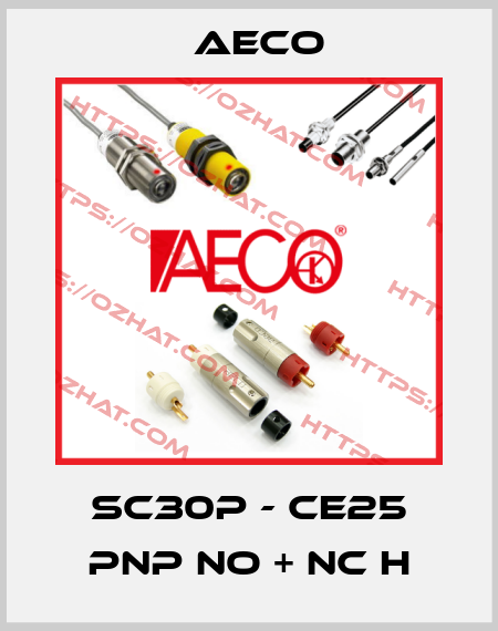 SC30P - CE25 PNP NO + NC H Aeco