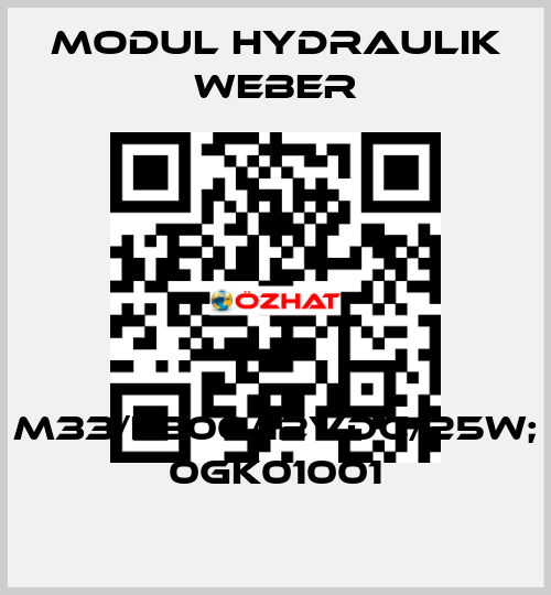 M33/L300/12VDC/25W; 0GK01001 MODUL HYDRAULIK WEBER