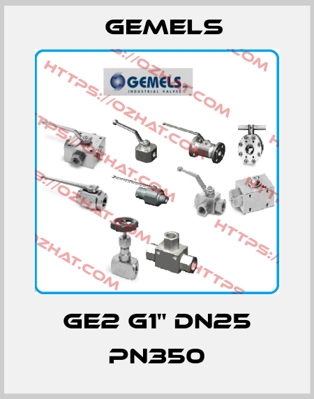 GE2 G1" DN25 PN350 Gemels