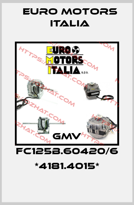 GMV FC125B.60420/6 *4181.4015* Euro Motors Italia