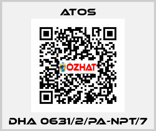 DHA 0631/2/PA-NPT/7 Atos