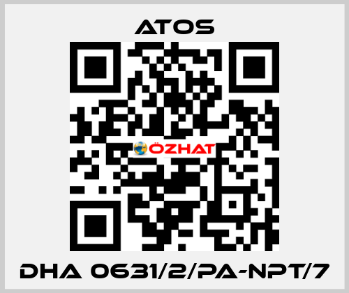 DHA 0631/2/PA-NPT/7 Atos