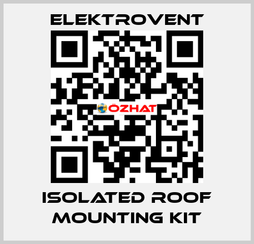 Isolated roof mounting kit ELEKTROVENT